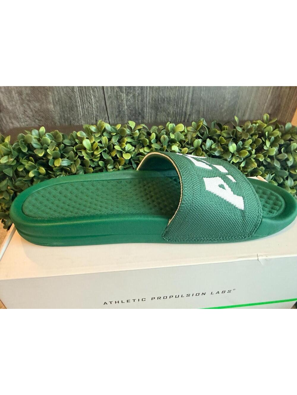 APL Women's BL Techloom Great Green White Slides EU 41 US 10